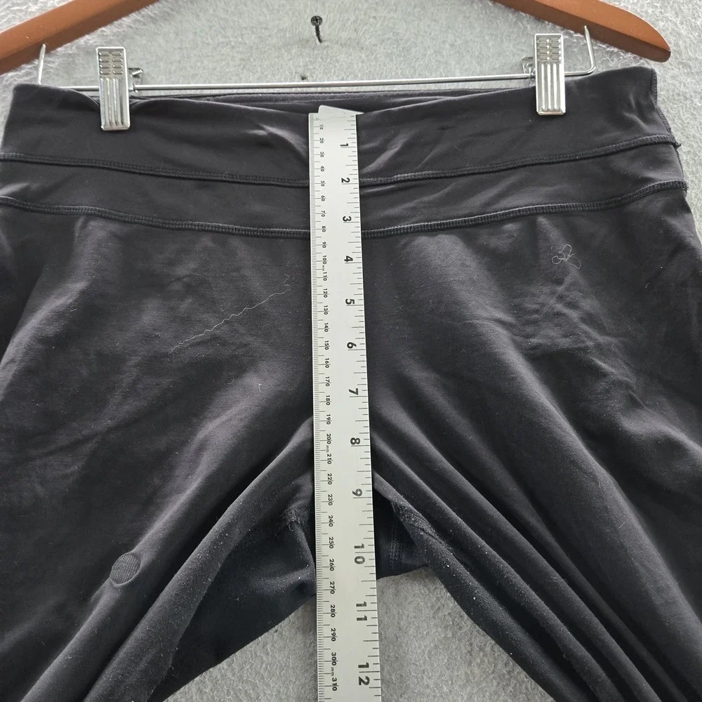 Lululemon Women Activewear Pants 8‎ Black Legging Running  Yoga